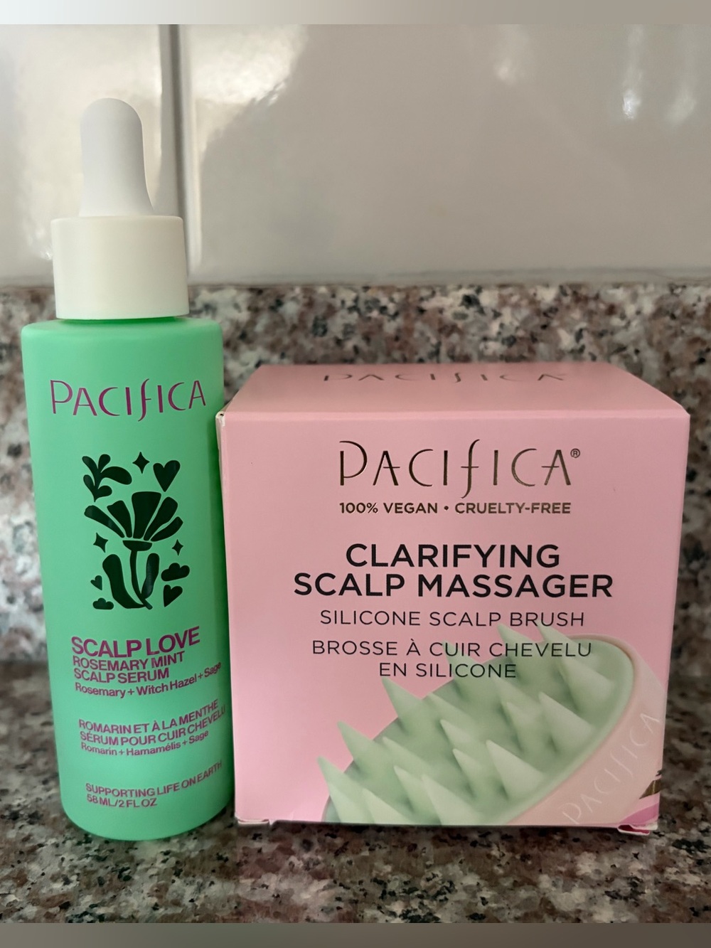 Pacifica Scalp Love Serum & Clarifying Scalp Massager